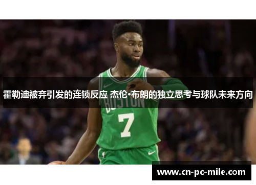 霍勒迪被弃引发的连锁反应 杰伦·布朗的独立思考与球队未来方向